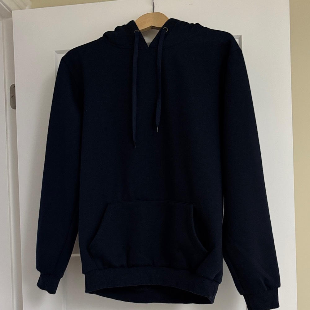 Men's dark navy thick Hoodie